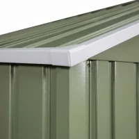 Outsunny Gereedschapschuur Tuinschuur Metaal Lichtgroen(m-12)
