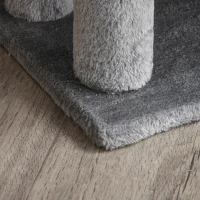 PawHut Huisdierentrap met bal 3 treden hondentrap kattentrap hondentrap pluche(m-9)