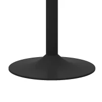 Piètement de table en métal robuste, fixation stable et montage rapide, 60x60x92 cm, Noir(m-7)