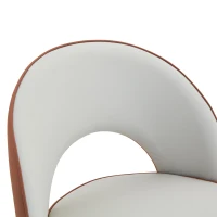 Tabouret de bar pivotant 360°, design moderne, structure métal, lot de 2, 47,40x44,00x92,00 cm, Gris clair(m-9)