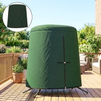Outsunny 196 x 230 cm Hanging Egg Chair Protective Cover - Green(m-10)
