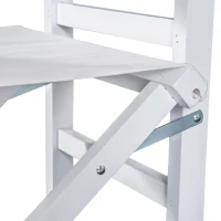 HOMCOM regisseursstoel tuinstoel klapstoel stoel landelijke stoel fauteuil 2 kleuren(m-8)