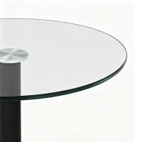 Piètement de table en métal robuste, fixation stable et montage rapide, 60x60x92 cm, Noir(m-8)