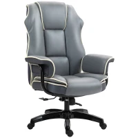 Vinsetto Fauteuil de Bureau Gamer Chaise de bureau Ergonomique Hauteur réglable Dossier Bascule et Inclinable Pivotante à 360°(m-1)