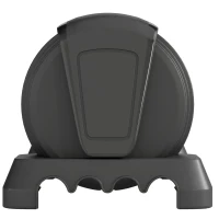 SPORTNOW Haltères Réglables Rapide 5 Niveaux, 2 x 11 kg, Verrou de Sécurité, Poignée Antidérapante, Bases de Rangement, Noir(m-11)