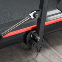 HOMCOM Foldable Walking Machine Treadmill 1-6km/h with LED Display & Remote Control Exercise Fitness for Home Office(m-9)