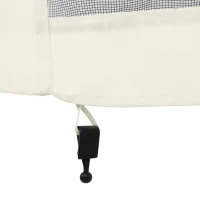 Outsunny Moustiquaires pour barnum de jardin 3 x 3 m - lot de 4 moustiquaires zippées + crochets d'attaches - polyester nylon(m-9)