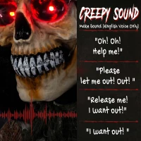 HOMCOM 170cm Animated Grim Reaper, Life-Size Halloween Animatronic with Moving Hands/Head, Glowing Eyes, Creepy Sound(m-7)