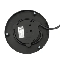 HOMCOM waterkoker- en broodroosterset, 1,7 l 2200 W snelkokende waterkoker met thermostaat, 2-sleufs broodrooster, grijs(m-13)