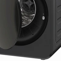 HOMCOM Sèche Linge à Évacuation Compact 2,5Kg, Sèche-Linge Électrique 400/800 W, 5 Modes de Séchage, Charge Frontale, Noir(m-12)