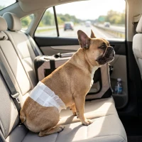 PawHut Dog Diapers Super Absorbent Leak-Proof Dog Nappies for Male Dogs Size S 30-48 cm Waist(m-14)