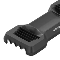 SPORTNOW Haltères Réglables Rapide 5 Niveaux, 2 x 11 kg, Verrou de Sécurité, Poignée Antidérapante, Bases de Rangement, Noir(m-13)