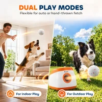 PawHut 6 Pack Dog Balls Toys Fits Aggressive Chewers, Indestructible Teething and Water ETPU Balls for Throw and Fetch(m-4)