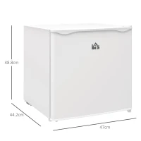 HOMCOM 35L Mini Freezer, -24℃ to -14℃ Temperature - White(m-3)
