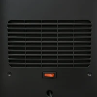 HOMCOM Termoventilatore a 3 Modalità di Riscaldamento con 3 Temperature Regolabili, 33.7x25.5x60.4 cm, Nero(m-9)