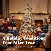 HOMCOM Sapin de Noël Artificiel 180 cm Arbre de Noël Lumineux Enneigé, Branches Articulées, Lumière 350 LEDs, Vert et Blanc(m-9)