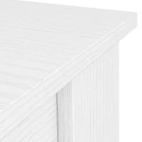 HOMCOM Dining Table for 4, 80L x 80W x 75Hcm, Modern Square Kitchen Table, White(m-13)