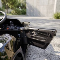 AIYAPLAY Coche Eléctrico para Niños Audi R8 Spyder 12 V con Mando 2,4G 2 Motores Arranque Suave y Suspensión Trasera Negro(m-11)