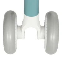 AIYAPLAY Draisienne Bébé 1-2 Ans Pliable, Siège Réglable, Direction Limitée à 135°, Pneus EVA Silencieux, 52x23x36,5cm, Bleu(m-11)