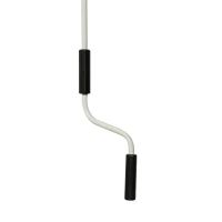 Outsunny Copertină Retractabilă de Exterior cu Brațe și Deschidere Manuală, 350x250 cm, Gri(m-13)