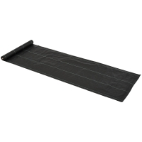 Outsunny Telo Pacciamante in PP Nero 50x1 m Quadrettato
