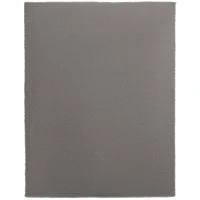 HOMCOM Tapis salon 200 x 140 cm tapis à poils longs, lavable en machine, antidérapant, en fausse fourrure, gris clair(m-1)
