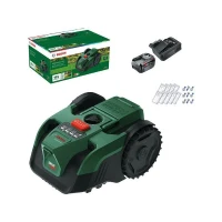 Robot tondeuse autonome - Bosch - VISIMOW18V-200 - 06008E1102 - batterie 5Ah + chargeur - 18V - 18cm de coupe(m-1)