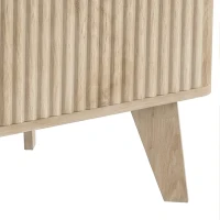 HOMCOM Mesa de centro elevable, compartimento oculto, 2 estantes abiertos, esquinas redondeadas, estilo mid-century, 100x48x41cm, Roble(m-9)