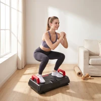 SPORTNOW Vibration Plate Exercise Machine with 99 Speed Levels, 3 Programs, Quiet Vibrating Plate with Resistance Bands(m-14)