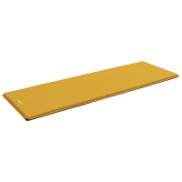 Outsunny Single Inflatable Mattress Sleeping Pad, Self-Inflating, Khaki(m-11)