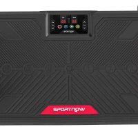 SPORTNOW Vibration Plate Exercise Machine with 99 Speed Levels, 3 Programs, Quiet Vibrating Plate with Resistance Bands(m-11)