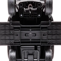 AIYAPLAY 2 em 1 Carro Andador para Crianças 12-36 Meses Lamborghini Essenza SCV2 Carro Andador com Buzina Guiador e Grade de Segurança Removível 86,5x40x89,5cm Branco e Preto(m-9)