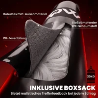 SPORTNOW Stojak na worek wolnostojący uchwyt na worek z linką bungee 360° łańcuch podstawa U uchwyt na talerze stalowy(m-4)