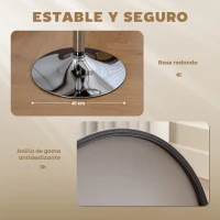 HOMCOM Juego de 2 Taburetes Altos de Cocina Giratorios Tapizados de Lino con Altura Ajustable Respaldo y Reposapiés Beige(m-7)