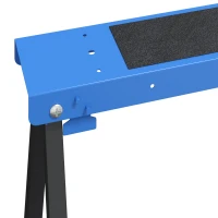 DURHAND set van 2 werkbokken, belastbaar tot 250 kg, metaal, blauw(m-11)