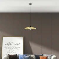 HOMCOM Lámpara Colgante Lámpara de Techo de Ratán Sintético Iluminación de Techo E27 con Cable Ajustable Ø68x115 cm Natural(m-10)