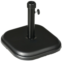 Outsunny Base per Ombrellone da Giardino in Plastica e Cemento