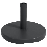 Outsunny Base per Ombrellone 15kg per Pali da Ø24-38mm Nero