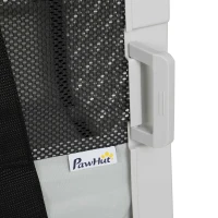 PawHut Sac de Transport pour Chat et Chien Pliable Tissu 300D Jusqu'à 10 kg 49,5 x 34 x 35,5 cm Gris(m-11)