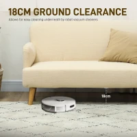 HOMCOM Velvet Feel Fabric 2 Seater Sofa, Small Sofa Loveseat with 21cm Thick Padding and Wood Legs, Cream White(m-6)