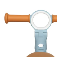 AIYAPLAY Kinderloopfiets opvouwbaar en licht met EVA-wielen, verstelbare zitting, aluminium frame, 1-3 jaar, blauw(m-10)