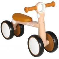 AIYAPLAY Kinder Laufrad Klappbar leicht Lauflernrad mit EVA-Rädern Höhenverstellbarer Sitz Aluminiumrahmen 1-3 Jahre Rosa(m-1)