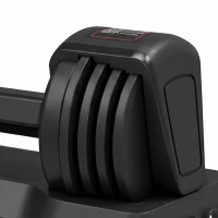 SPORTNOW Verstelbare dumbbell 11 kg met snelle gewichtsverstelling, opbergbasis en antislip handgreep(m-12)