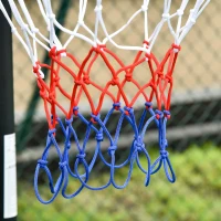 HOMCOM Panier de basket extérieur hauteur réglable 160–210 cm panier de basket sur pied à roulettes base remplissable noir(m-8)
