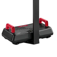 SPORTNOW Vibratieplaat met zitting, stil, 99 snelheden, 3 programma’s, verstelbare en afneembare grepen(m-12)