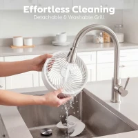 HOMCOM 20 dB Silent Standing Fan for Bedroom, 39in Pedestal Fan with Remote, Oscillating, 8 Speeds, Adjustable Height, White(m-8)