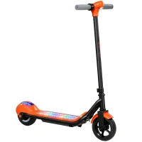 SPORTNOW Electric Scooter for Kids, with LED Display, Green(m-11)