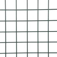 HOMCOM Green Steel Garden Gate with Lock and 3 Keys 97 x 150cm, Green(m-8)