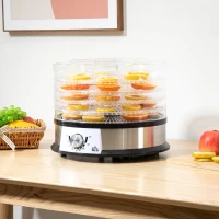 HOMCOM 40-70℃ Five-Tray Food Dehydrator(m-10)