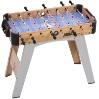 SPORTNOW Calcio Balilla: Mini Tavolo da 89 cm, 2 Segnapunti Manuali, Viola(m-1)